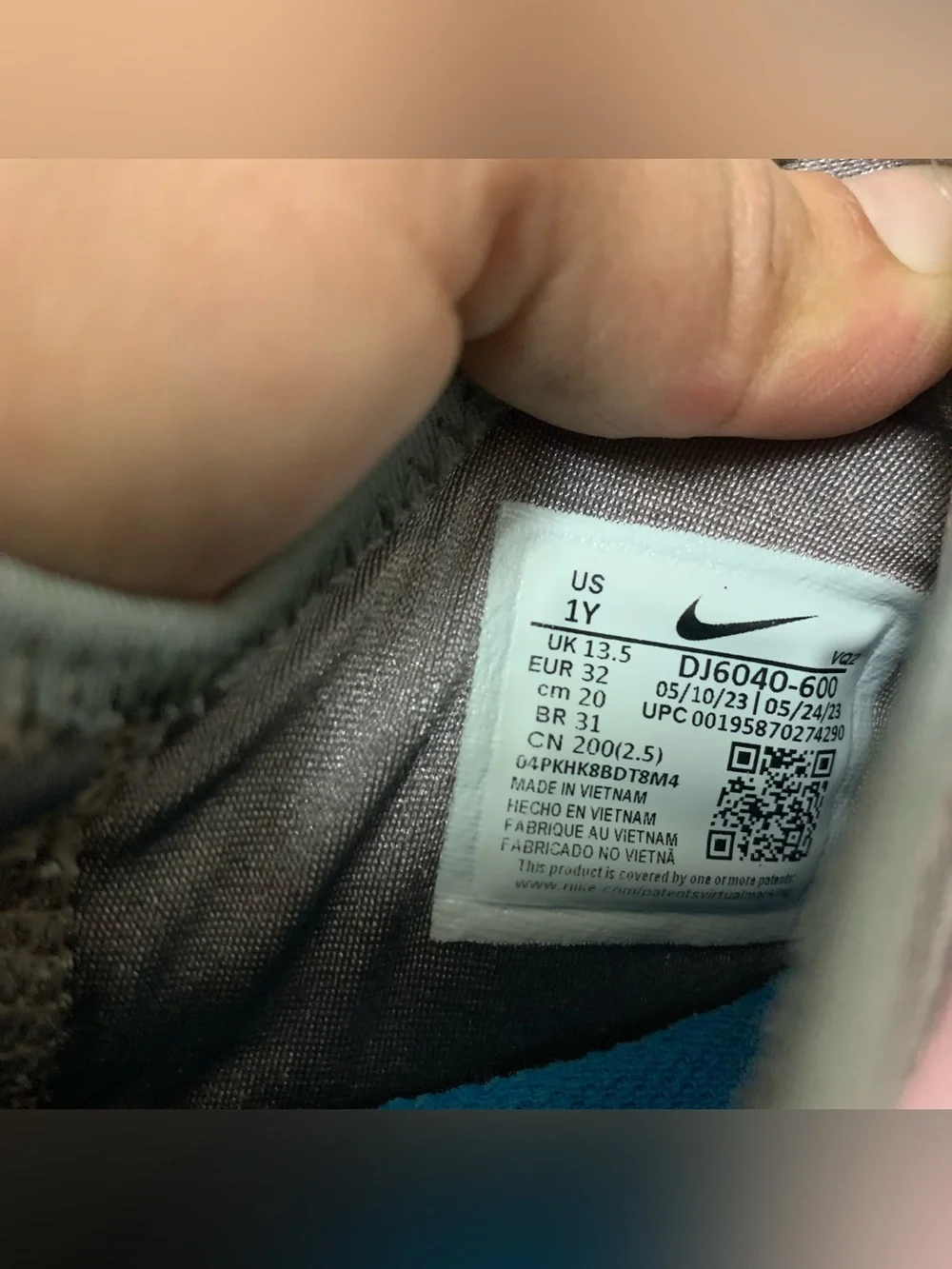 Nike Younger Kids' Flex Runner 2 Running Pink Shoes Sneakers Size 1Y